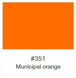 970-351RA Municipal Orange Lesk š.152cm