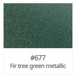 970-677RA Fir Green Metallic .152cm