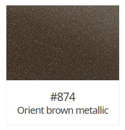 970-874RA Orient Brown Metallic .152cm