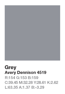 AVERY 4519 Grey .123cm