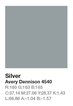 AVERY 4540 Silver .123cm