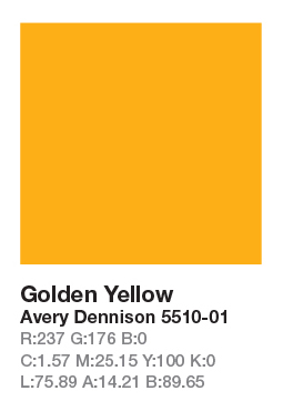 AVERY 5510-01 Golden Yellow .123cm