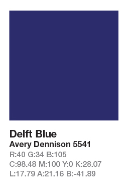 AVERY 5541 Delft Blue š.123cm
