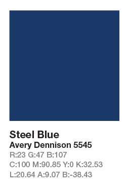 AVERY 5545 Steel Blue .123cm