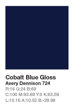 Avery 724 Cobalt Blue .123cm