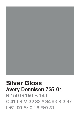 Avery 735-01 Silver .123cm