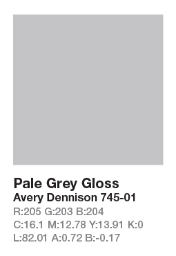 Avery 745-01 Pale Grey .123cm