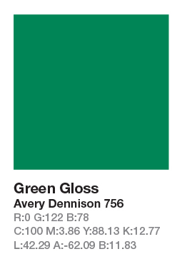 Avery 756 Green .123cm