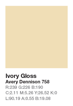 Avery 758 Ivory .123cm