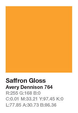 Avery 764 Saffron .123cm