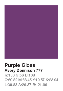 Avery 777 Purple .123cm