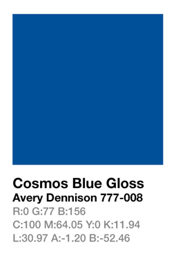 Avery 777-008 Cosmos Blue š.123cm