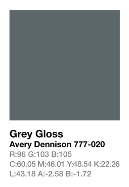 Avery 777-020 Grey .123cm