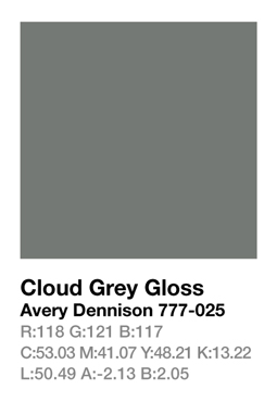 Avery 777-025 Cloud Grey .123cm