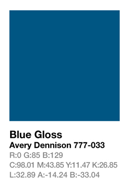 Avery 777-033 Blue š.123cm