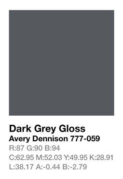 Avery 777-059 Dark Grey .123cm