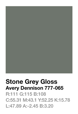 Avery 777-065 Stone Grey .123cm