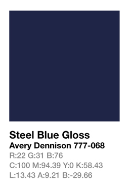 Avery 777-068 Steel Blue .123cm