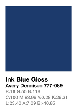 Avery 777-089 Ink Blue .123cm