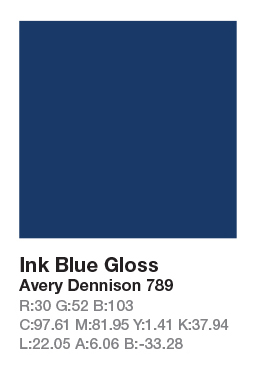 Avery 789 Ink Blue .123cm