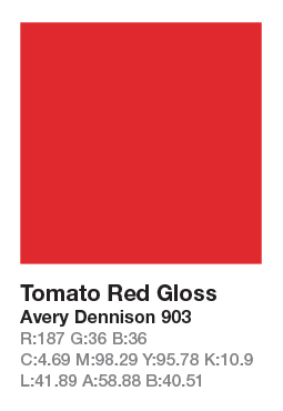 Avery 903 Tomato Red .123cm