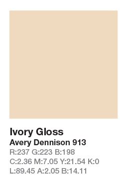 Avery 913 Ivory .123cm