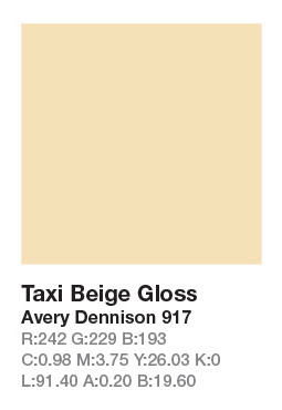 Avery 917 Taxi Beige .123cm