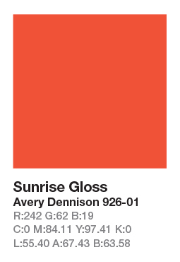 Avery 926-01 Sunrise .123cm