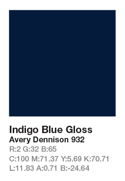 Avery 932 Indigo Blue š.123cm