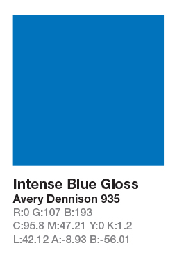 Avery 935 Intense Blue .123cm