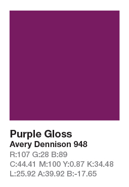 Avery 948 Purple .123cm