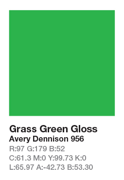 Avery 956 Grass Green .123cm