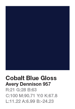 Avery 957 Cobalt Blue .123cm