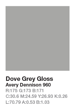 Avery 960 Dove Grey .123cm