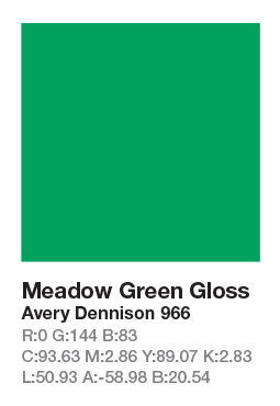 Avery 966 Meadow Green .123cm