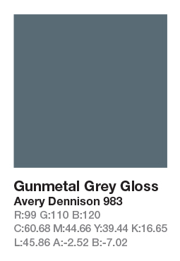 Avery 983 Gunmetal Grey .123cm