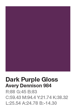 Avery 984 Dark Purple .123cm