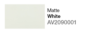 Avery SWF Matte White .152cm