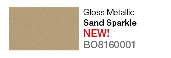 Gloss Mettalic Sand Sparkle .152cm