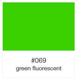 ORACAL fluorescentná 6510-069 zelená š.100cm