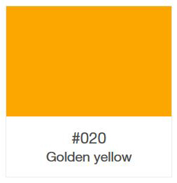 Oracal 641-020M Golden Yellow matná š.126cm