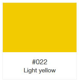 Oracal 641-022G Light Yellow leskl .126cm