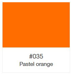 Oracal 641-035G Pastel Orange leskl .126cm