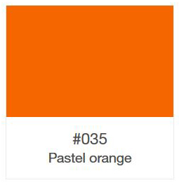Oracal 751-035 Pastel Orange š.126cm