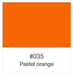 Oracal 751-035 Pastel Orange .126cm