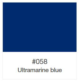 Oracal 751-058 Ultramarine Blue .126cm