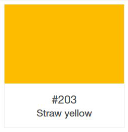 Oracal 751-203 Straw Yellow .126cm