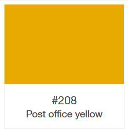 Oracal 751-208 Post Office Yellow .126cm