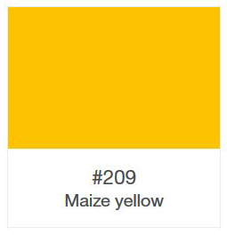 Oracal 751-209 Maize Yellow .126cm