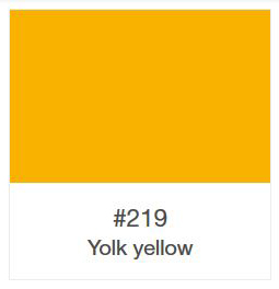 Oracal 751-219 Yolk Yellow .126cm